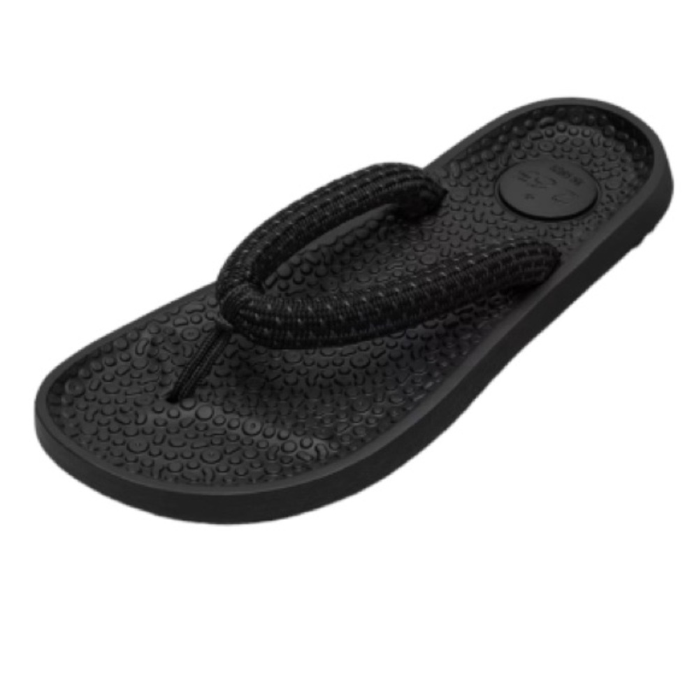 Allbirds Black Sugar Zeffers Unisex Flip Flop Sandals
